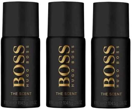 Hugo Boss 3-pack Hugo Boss The Scent Deo Spray 150ml