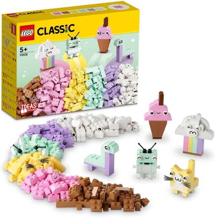 LEGO Kreativt skoj med pastellfärger 11028