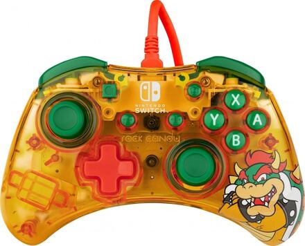 PDP Rock Candy Wired Controller - Bowser (Switch)