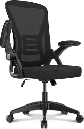 Kontorsbordsstol med justerbart nackstöd och svankstöd Executive Swivel Chair för hem och kontor