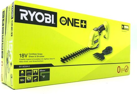 Ryobi RY18GSA-0 ONE+ Häck- och grästrimmer 18V