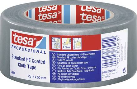 tesa Tesa 04688-00047-00 Repareringstejp tesa® Professional Silver (L x B) 25 m x 50 mm 1 st