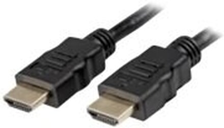 Sharkoon - HDMI-kabel med Ethernet - HDMI hane till HDMI hane - 10 m - svart