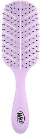 THE WET BRUSH_Detangler Go Žalias Lavender Violetinė Paddle plaukų šepetėlis