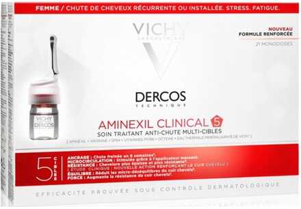 Anti-Håravfall behandling Dercos Vichy (21 x 6 ml)