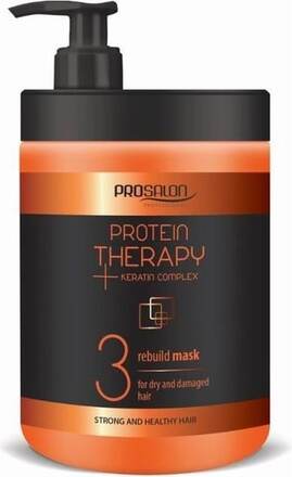 CHANTAL_Prosalon Protein Therapy Keratin Complex 3 Mask för torrt och skadat hår Återställande mask Creatine & Aloe Extract 1000g