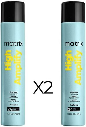Matrix Matrix Total Results High Amplify Proforma Hair Spray 400ml x2 - Glans