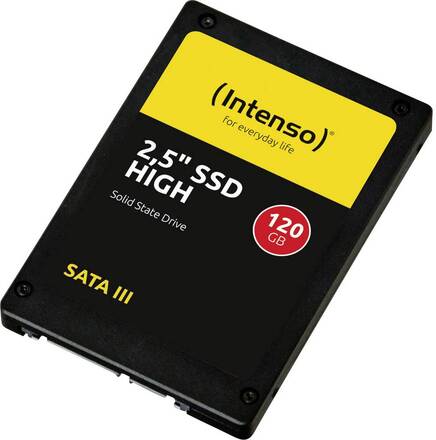 Intenso 3813430 SSD-Hårddisk 2.5 120 GB High Performance Box SATA 6 Gb/s