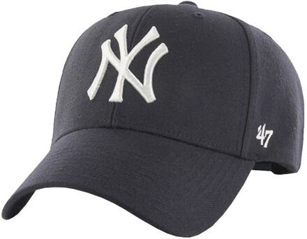 47 Brand New York Yankees MVP Cap B-MVPSP17WBP-NY, basebollkeps, Unisex, marinblå, Storlek: One size