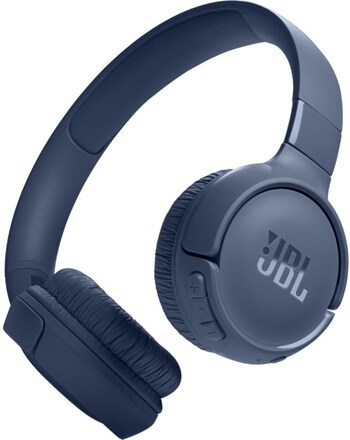 JBL trådlöst headset Tune 520BT, blå