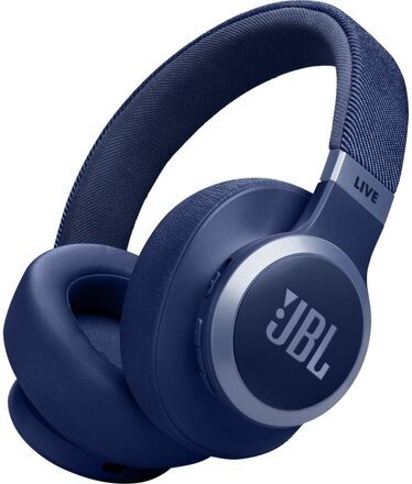 JBL trådlöst headset Live 770NC, blå