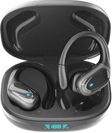 INF Trådlösa hörlurar Bluetooth 5.1 svart
