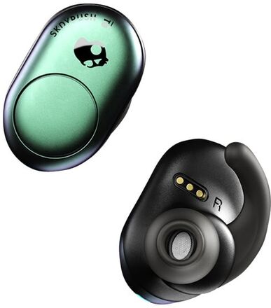 Skullcandy Push - True wireless-hörlurar med mikrofon - inuti örat - Bluetooth - svart, mörkgrå