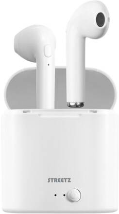 STREETZ True Wireless Grand semi-in-ear, 350 mAh case, white