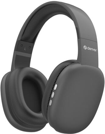 DENVER - Headset - fullstorlek - Bluetooth - trådlös, kabelansluten - 3,5 mm kontakt