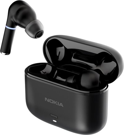 Nokia Clarity Earbuds 2 Pro - True wireless-hörlurar med mikrofon - inuti örat - Bluetooth - aktiv brusradering - svart