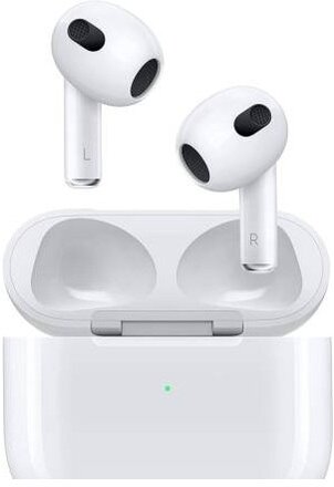 Apple Earphones AirPods3 2022 + Case Rec.Lightning MPNY3ZM/A