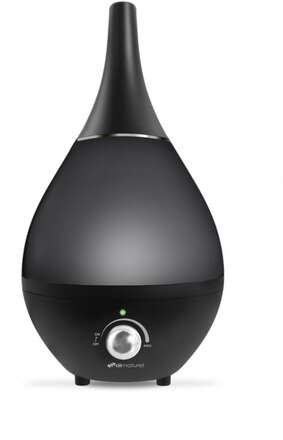 Air&Me Gota luftfuktare med HygroSmart och hygrostat, svart