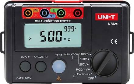 Uni-T MIE0133 UT 526 insulation resistance meter