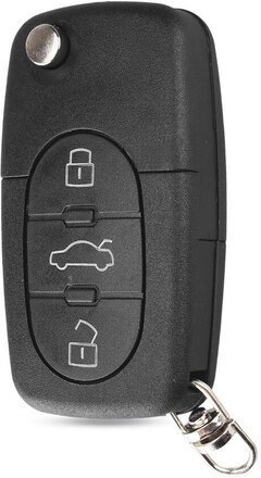 Bilnyckelfodral med 3 knappar till Audi CR2032