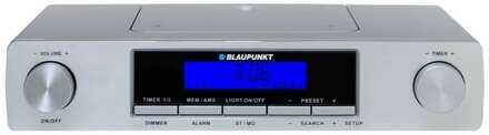 Blaupunkt KR12SL, Arbetsplats, Digital, FM, 0,8 W, LCD, Silver