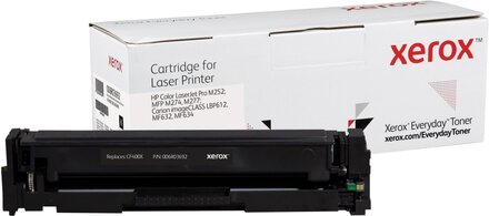Everyday Svart Toner, HP CF400X/ CRG-045HBK motsvarande produkt från Xerox, 2800 sidor - (006R03692)