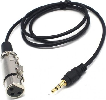 Mozos Mikrofonkabel XLR - Mini Jack 3,5 mm MCABLE-XLR