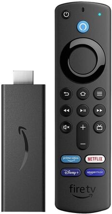 Amazon Fire TV Stick (3rd Gen) - AV-spelare - 8 GB - 1080p - 60 fps - HDR - svart