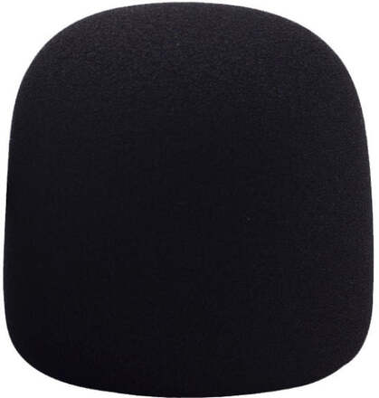 For Blue Yeti Pro Anti-Pop and Windproof Sponge/Fluffy Microphone Cover, Color: Black Sponge