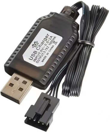 7.4V 18650 Lithium Battery USB Charging Cable(SM-4P)