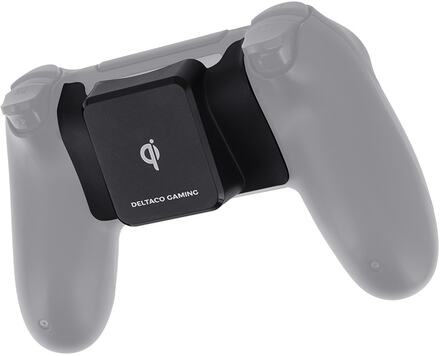 DELTACO GAMING trådlös Qi-receiver till PS4 handkontroll