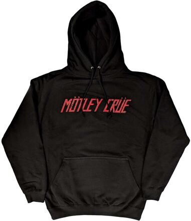 Motley Crue Unisex Vuxen Distressed Logo Pullover Hoodie för vuxna