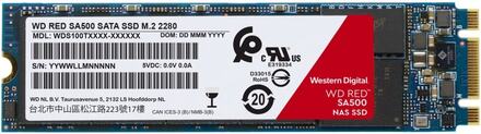 WD Red SA500 WDS200T1R0B - SSD - 2 TB - inbyggd - M.2 2280 - SATA 6Gb/s