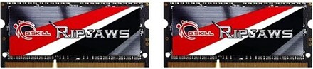 G.Skill Ripjaws F3-1600C9D-16GRSL - DDR3L - sats - 16 GB: 2 x 8 GB - SO DIMM 204-pin - 1600 MHz / PC3-12800 - CL9 - 1.35 V - ej buffrad - icke ECC