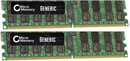 CoreParts - DDR2 - sats - 8 GB: 2 x 4 GB - DIMM 240-pin - 667 MHz / PC2-5300 - registrerad - ECC - för IBM System x3610; Lenovo System x3455; x3655;
