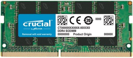 Crucial - DDR4 - modul - 16 GB - SO DIMM 260-pin - 3200 MHz / PC4-25600 - CL22 - 1.2 V - ej buffrad - icke ECC