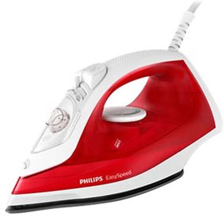 Philips EasySpeed GC1742/40 strykjärn Torr & Ångstrykjärn Strysula non-stick 2000 W Röd, Vit