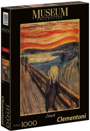 Clementoni Museum Collection - Munch: The Scream - pussel - 1000 delar