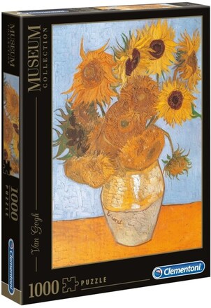 Clementoni Museum Collection - Van Gogh: Sunflowers - pussel - 1000 delar