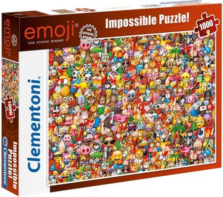 Clementoni Impossible Puzzle - Emoji - pussel - 1000 bitar