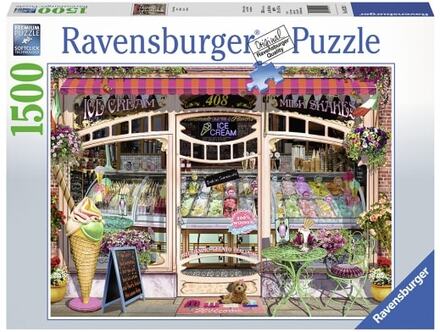 Ravensburger pussel - Ice Cream Shop 1500 Bitar