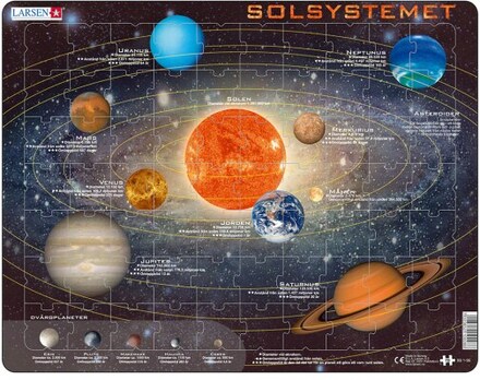 Larsen Rampussel Solsystemet 70 Bitar