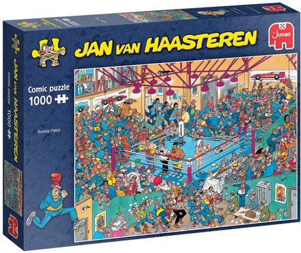 Jan Van Haasteren Boxing Match Pussel 1000 bitar 82029