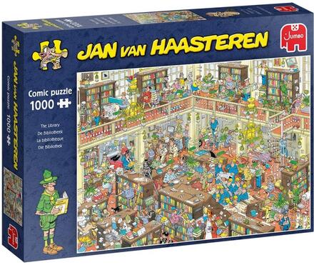 Jan van Haasteren Library, Pussel 1000 Bitar