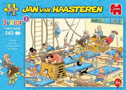 Jan Van Haasteren Junior The Gym Class Pussel 240 bitar, Jumbo