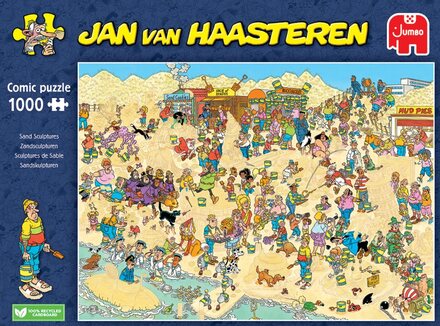 Jan Van Haasteren Sand Sculptures Pussel 1000 bitar, Jumbo