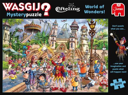 Wasgij Mystery Efteling - World of Wonders! Pussel 1000 bitar, Jumbo