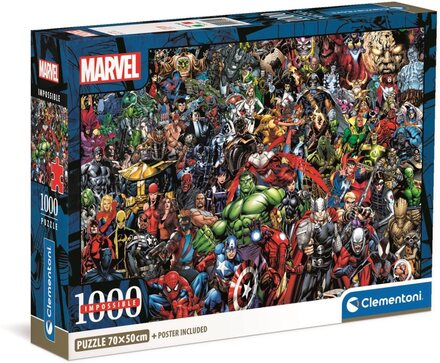 Pussel Impossible Marvel Avengers 1000 bitar, Clementoni