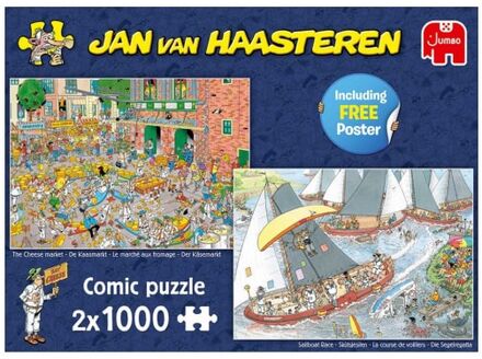 Jan van Haasteren Pussel - Dutch Traditions 2x1000 Bitar