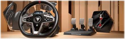 ThrustMaster T248 - Ratt- och pedaluppsättning - kabelansluten - för PC, Microsoft Xbox One, Microsoft Xbox Series S, Microsoft Xbox Series X